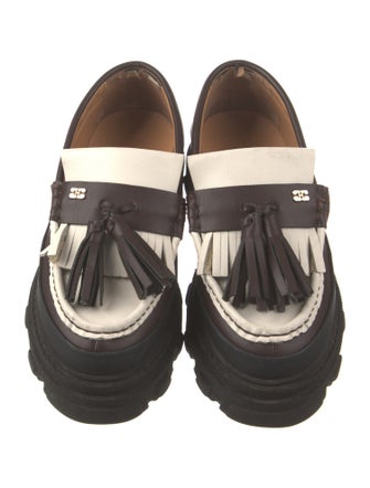 Ganni Leather Loafers