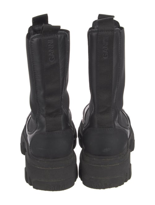 Ganni Leather Chelsea Boots