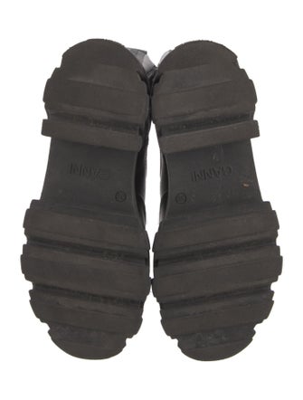 Ganni Leather Chelsea Boots