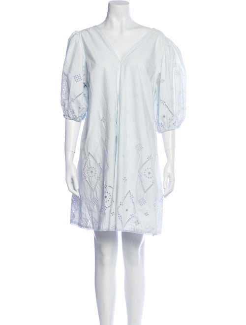 Ganni Patterned Mini Dress