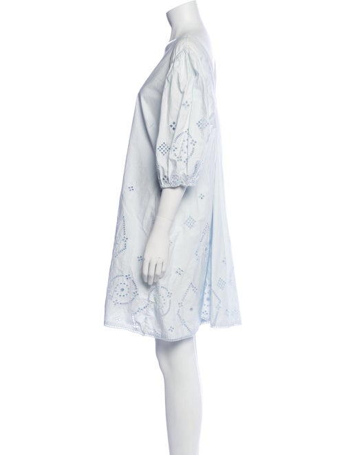 Ganni Patterned Mini Dress