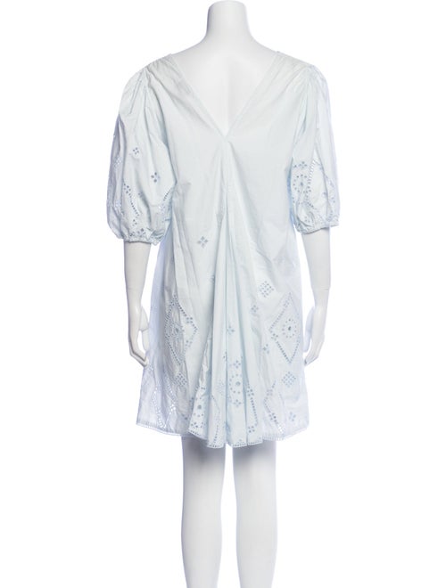 Ganni Patterned Mini Dress