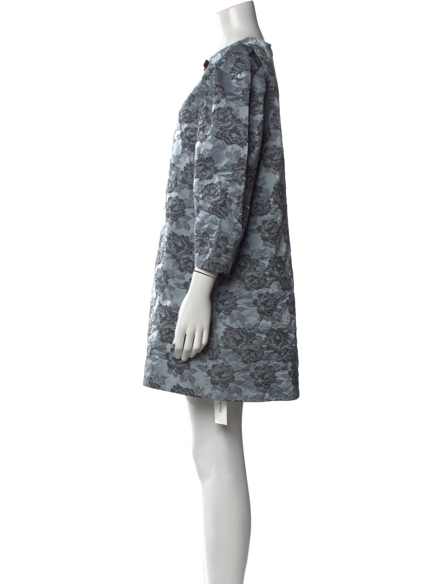 Ganni Floral Print Mini Dress