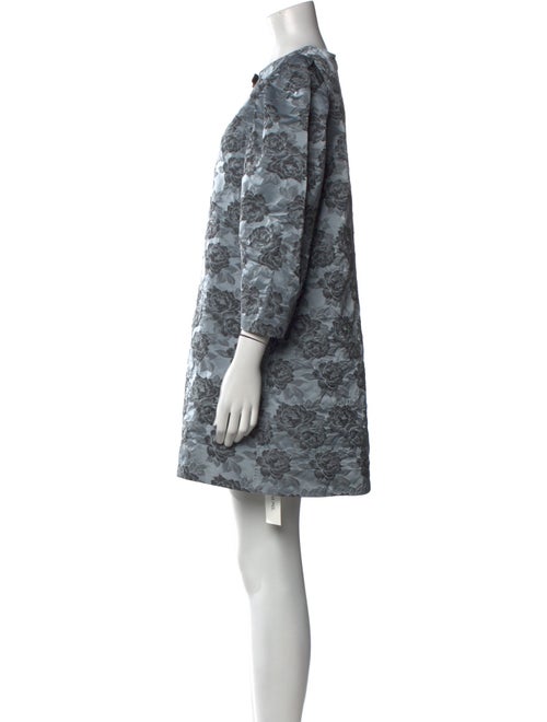 Ganni Floral Print Mini Dress