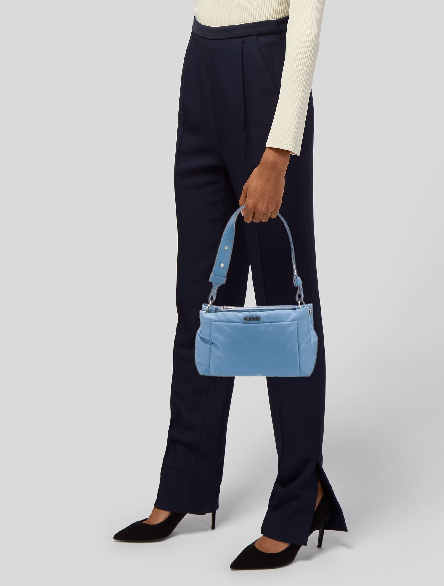 Ganni Nylon Shoulder Bag