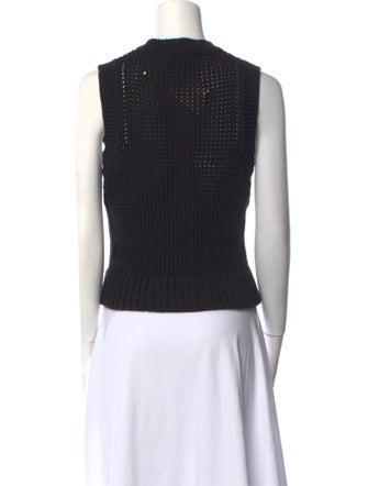 Ganni Wool Graphic Print Sweater