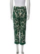 Ganni Printed Straight Leg Pants