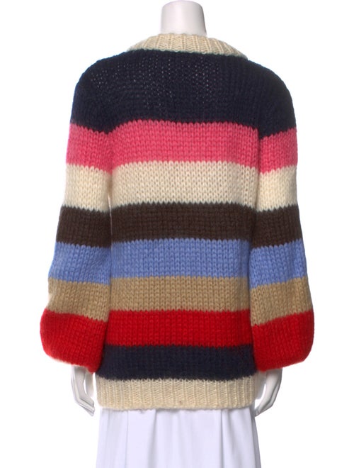 Ganni Mohair Striped Sweater