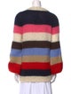 Ganni Mohair Striped Sweater