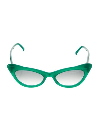 Ganni Cat-Eye Gradient Sunglasses