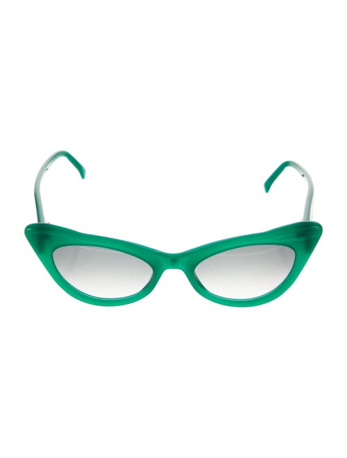 Ganni Cat-Eye Gradient Sunglasses