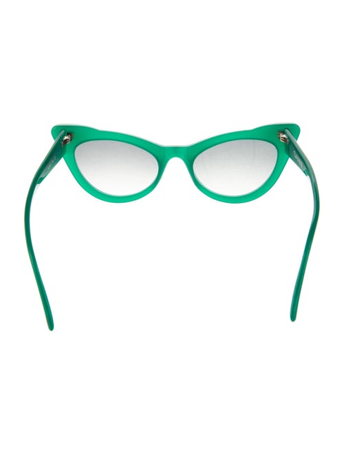 Ganni Cat-Eye Gradient Sunglasses