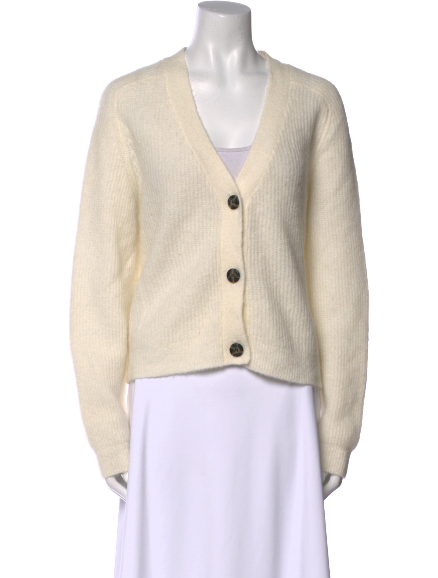 Ganni V-Neck Sweater