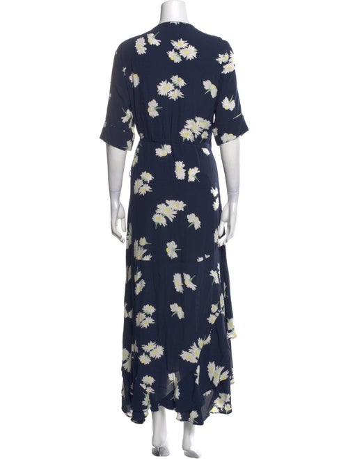 Ganni Floral Print Long Dress