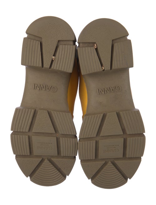 Ganni Rubber Colorblock Pattern Rain Boots