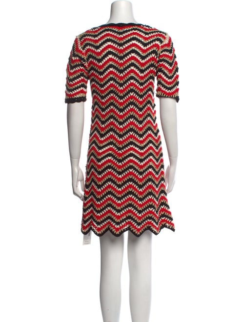 Ganni Striped Mini Dress