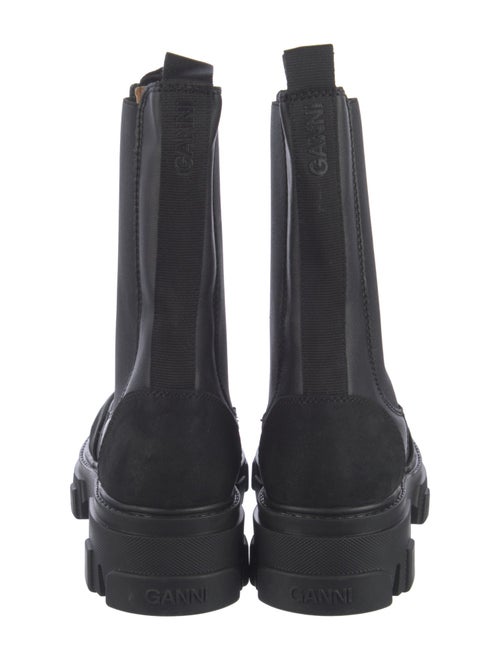 Ganni Leather Chelsea Boots