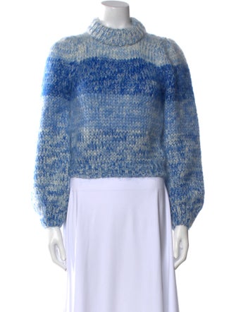 Ganni Mohair Striped Sweater