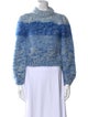 Ganni Mohair Striped Sweater