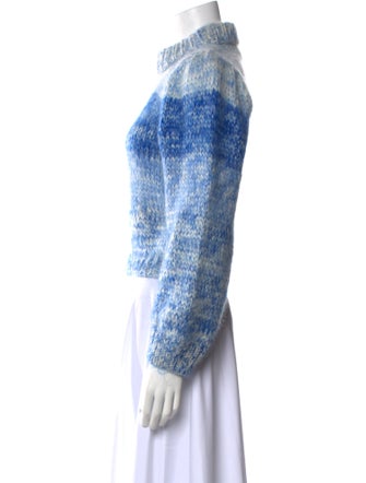 Ganni Mohair Striped Sweater