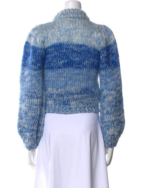 Ganni Mohair Striped Sweater