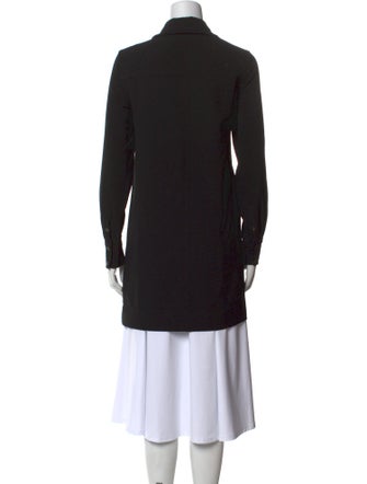 Ganni Mock Neck Long Sleeve Tunic
