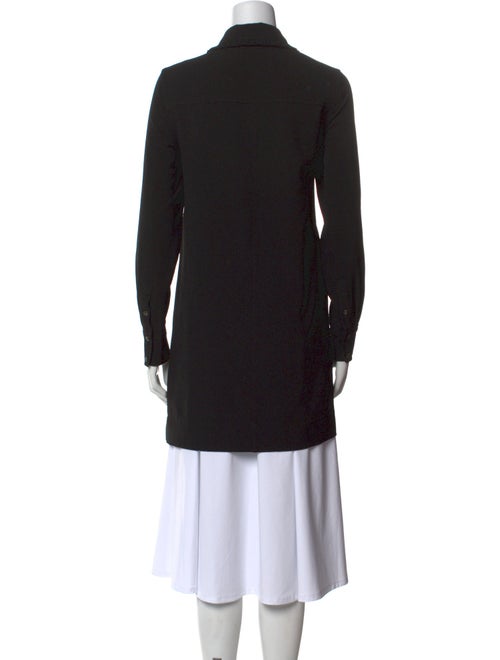 Ganni Mock Neck Long Sleeve Tunic