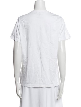 Ganni Graphic Print Crew Neck T-Shirt