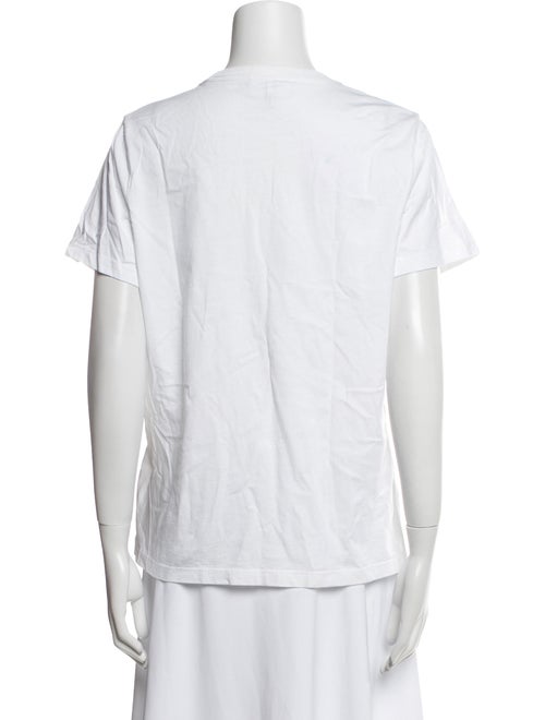 Ganni Graphic Print Crew Neck T-Shirt