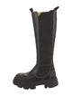 Ganni Leather Rain Boots