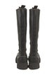 Ganni Leather Rain Boots