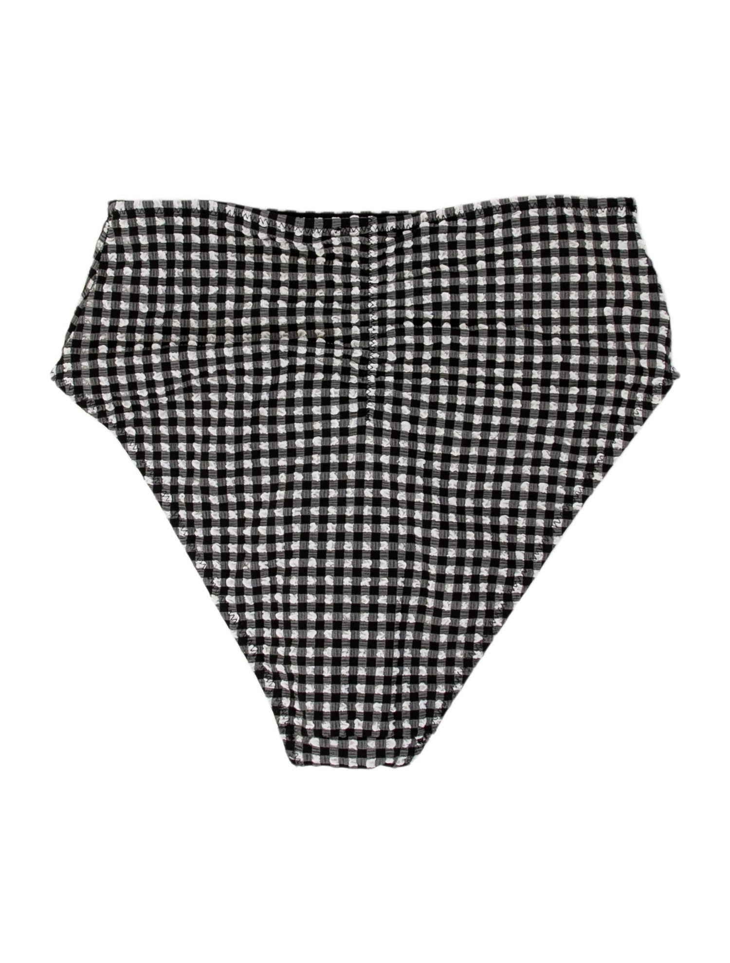 Ganni Plaid Print Bottoms
