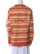 Ganni Wool Striped Sweater