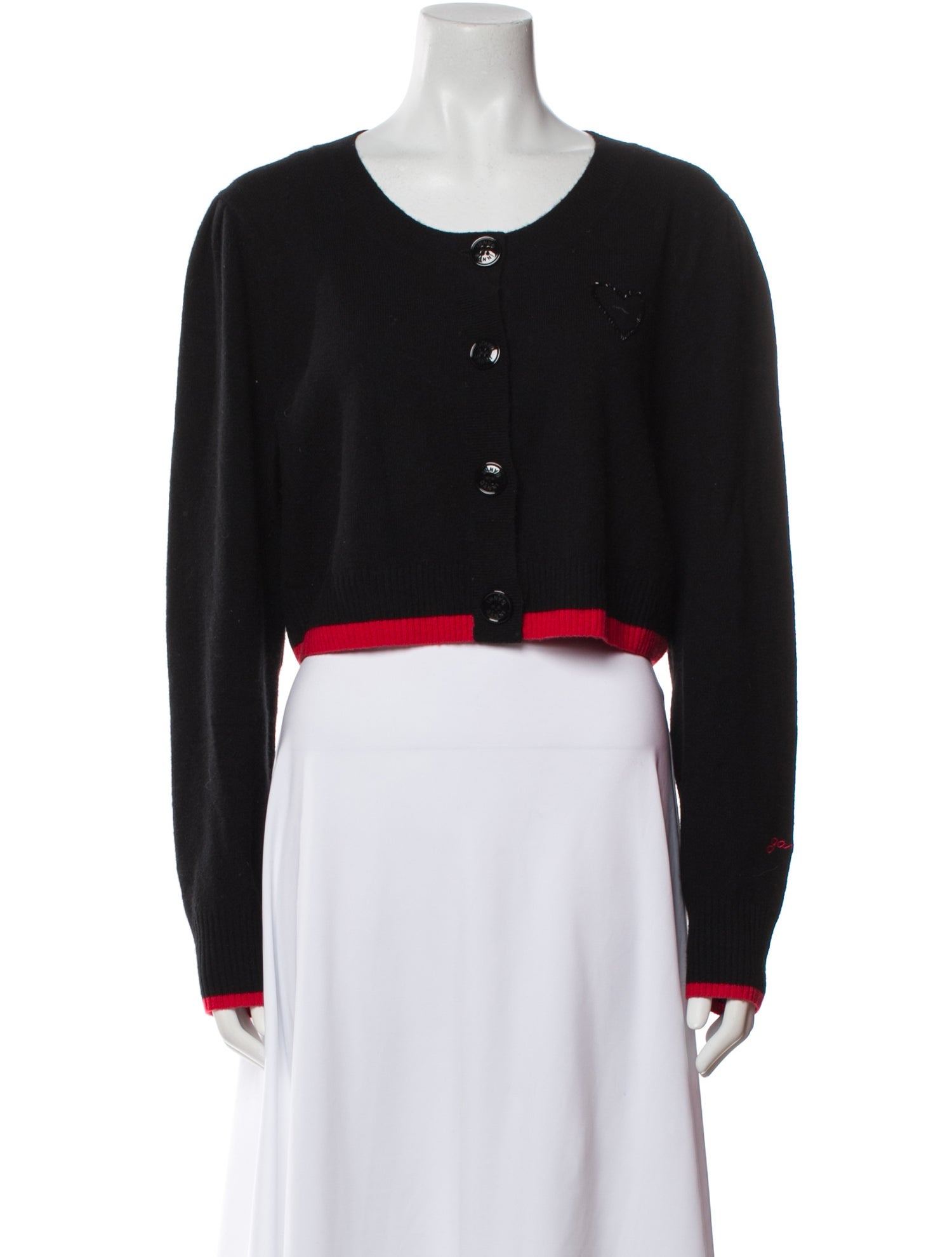 Ganni Cashmere Scoop Neck Sweater