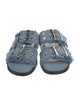 Ganni Denim Slides