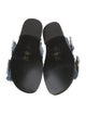 Ganni Denim Slides