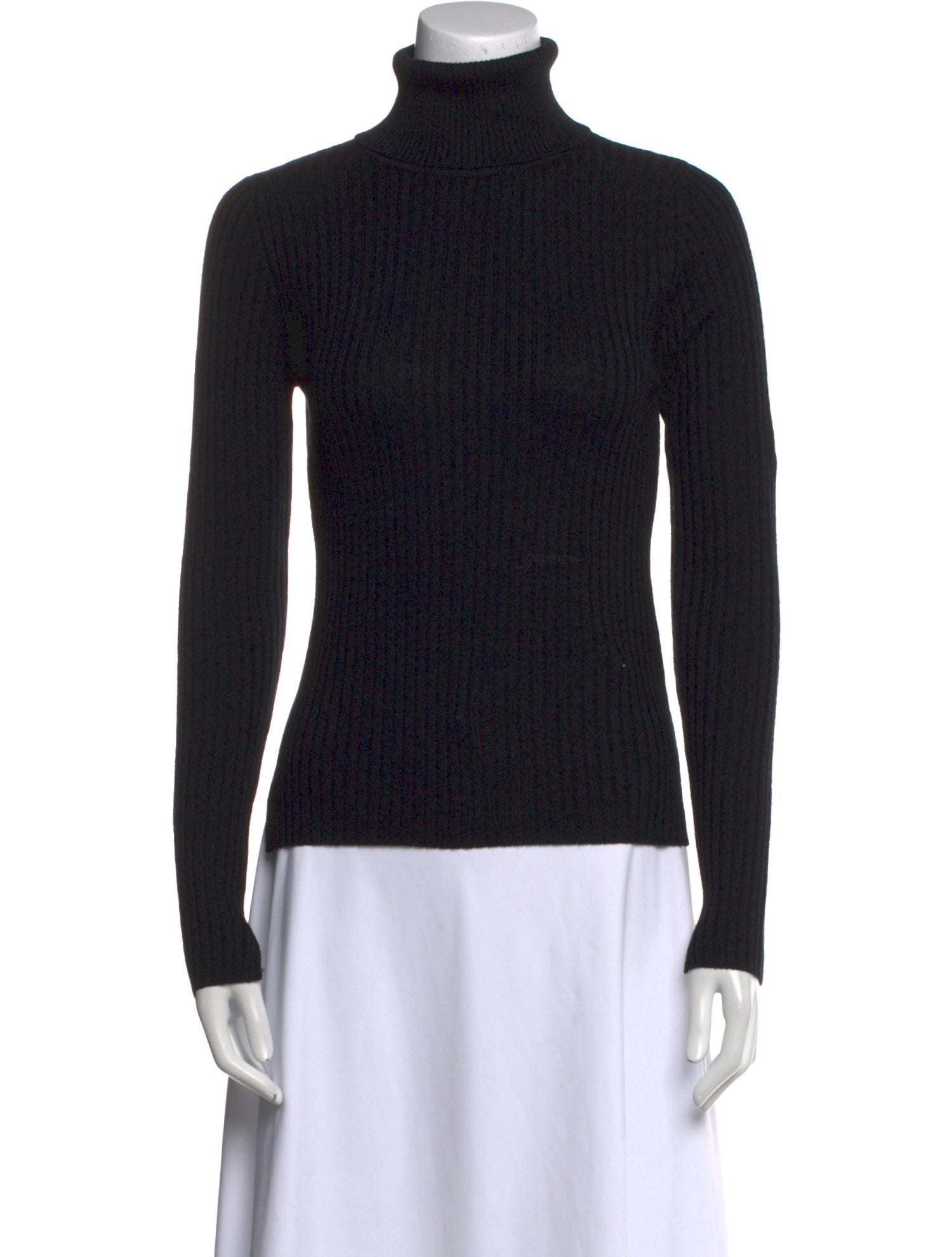Ganni Merino Wool Turtleneck Sweater