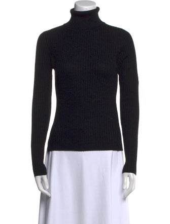 Ganni Merino Wool Turtleneck Sweater