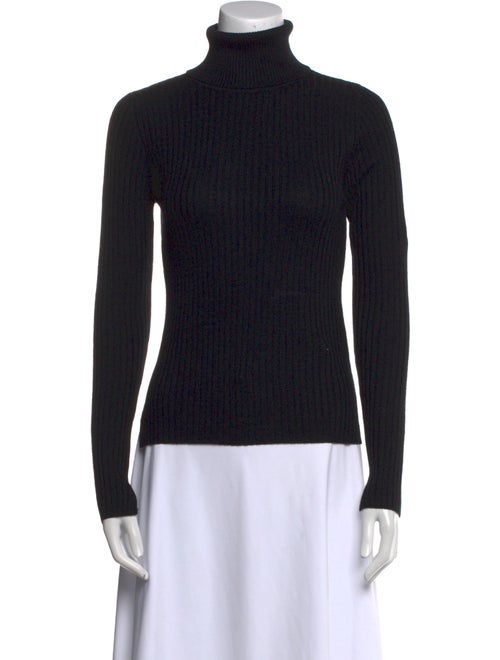 Ganni Merino Wool Turtleneck Sweater