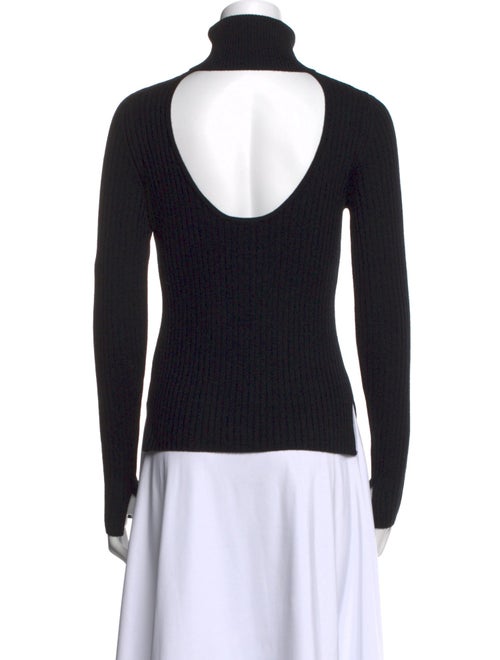Ganni Merino Wool Turtleneck Sweater