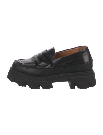 Ganni Leather Loafers