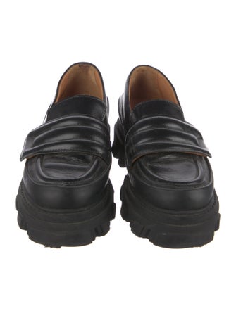 Ganni Leather Loafers
