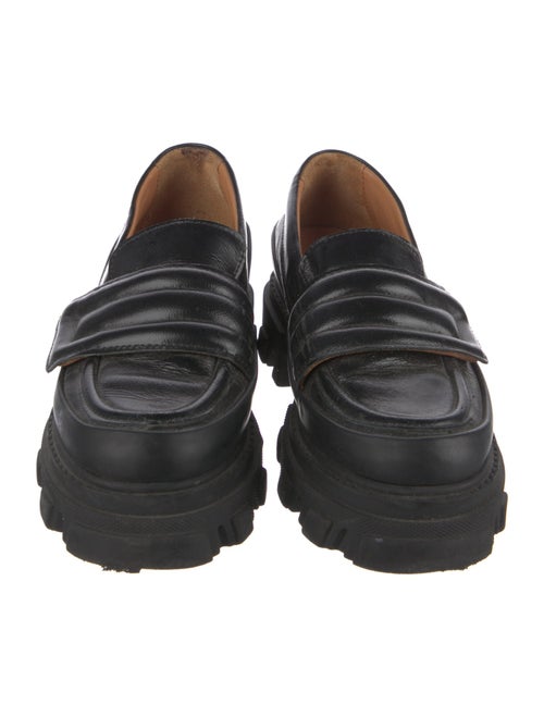Ganni Leather Loafers