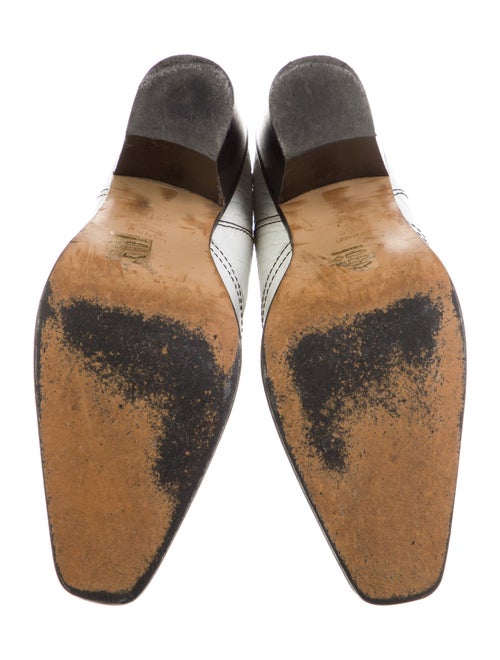 Ganni Leather Western Boots