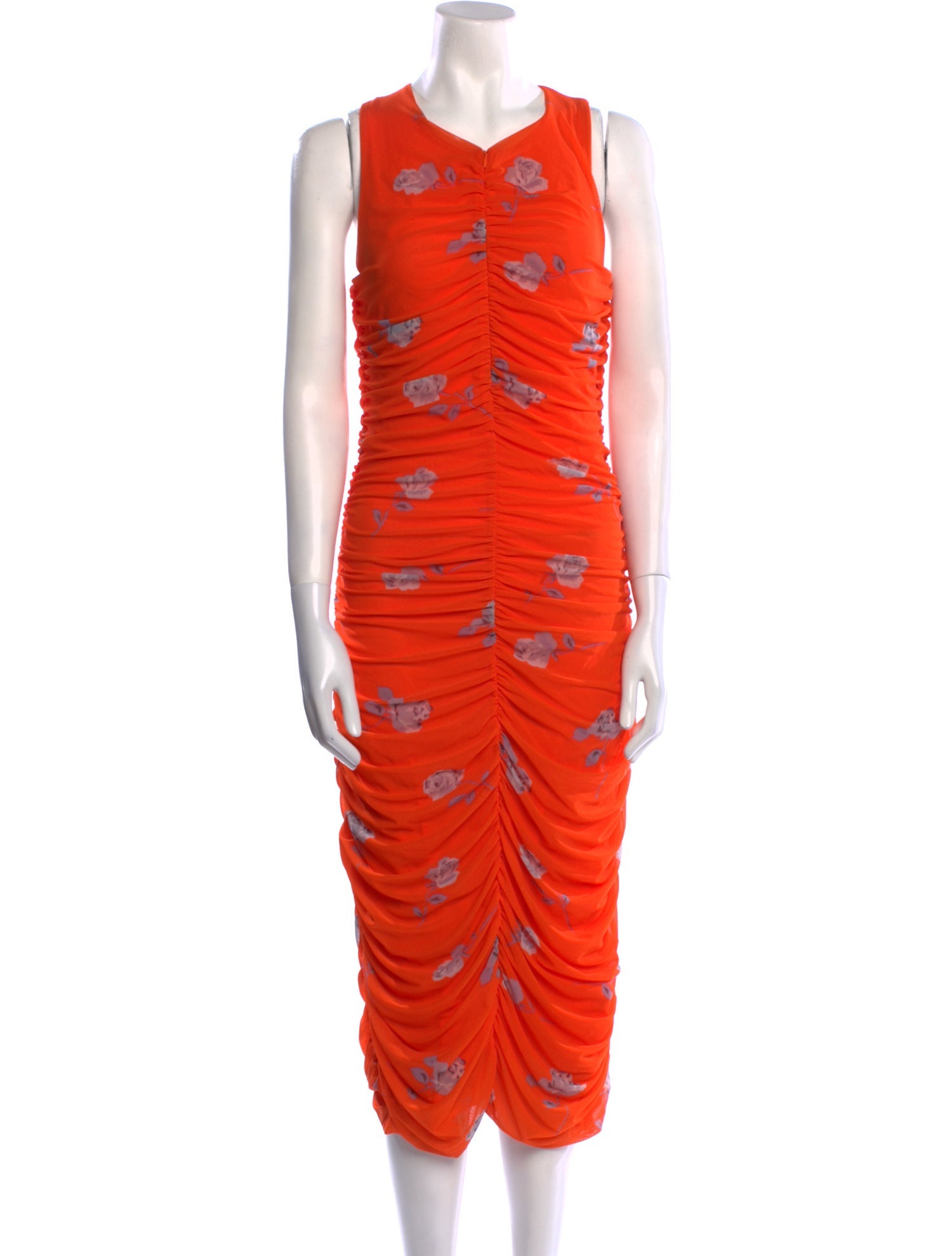 Ganni Printed Midi Length Dress w/ Tags