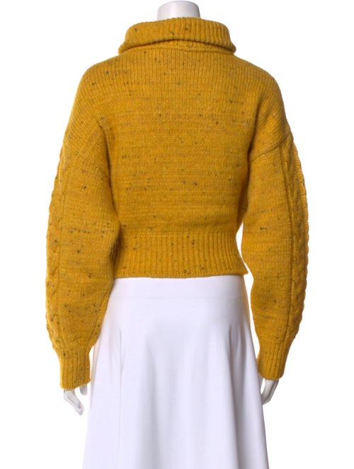 Ganni Turtleneck Long Sleeve Sweatshirt