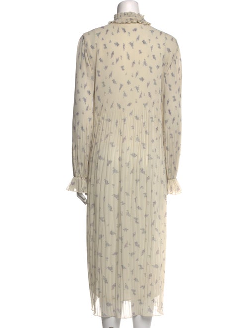 Ganni Floral Print Long Dress