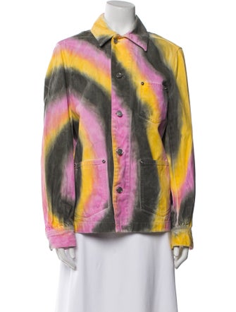 Ganni Tie-Dye Print Jacket