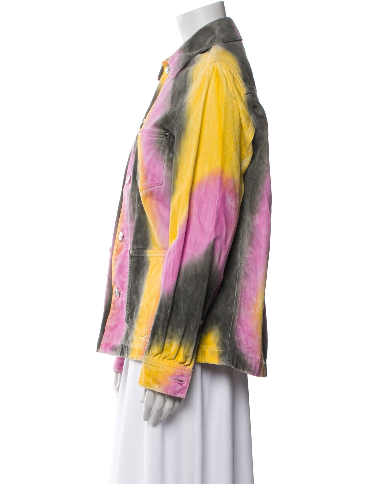 Ganni Tie-Dye Print Jacket