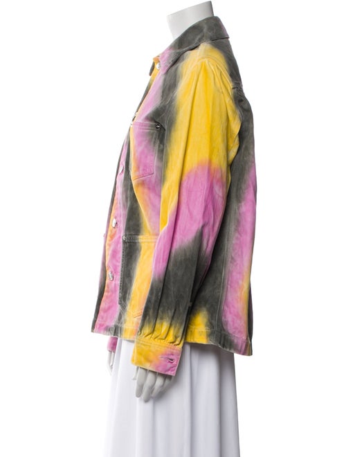 Ganni Tie-Dye Print Jacket